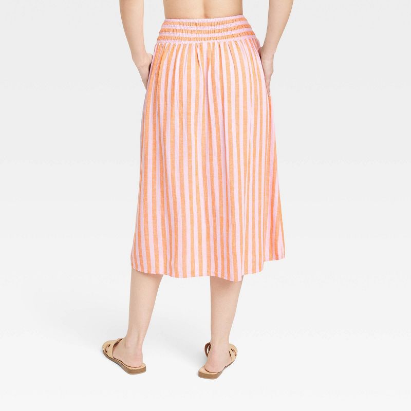 Women's Midi A-Line Skirt - A New Day™, 3 of 10