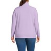 Lands' End Women's Anyweather Fleece Quarter Zip Pullover - 2 of 3