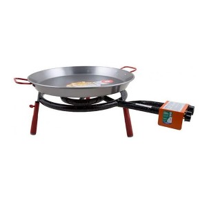 Garcima La Paella Valencia 18-Inch Carbon Steel Paella Pan with 16-Inch Burner - 1 of 2