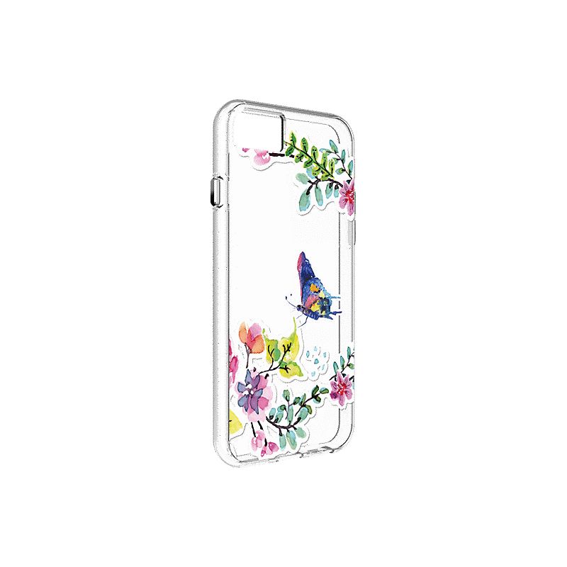 Milk and Honey Butterfly pattern Case for iPhone SE2/8/7/6/6s - Clear, 2 of 5
