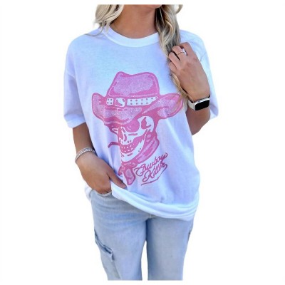 Women's Cowboy Killer Vintage Tee - Illustrated Society