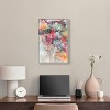 Art Remedy Doll Memories - Secret Green Floral Colorful Pastel Abstracts Framed - 2 of 4