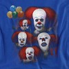 It 1990 Many Faces Of Pennywise Adult T-Shirt - 2 of 4