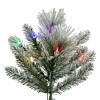 Vickerman Artificial Flocked Jackson Pine Christmas Tree - 2 of 4