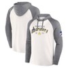 MLB Seattle Mariners Men's White Long Sleeve Lightweight Bi-Blend Hooded Sweatshirt - 3 of 3