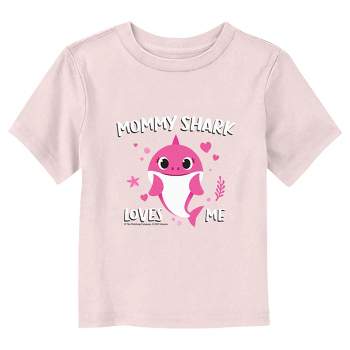 Toddler's Baby Shark Mommy Shark Loves Me T-Shirt