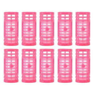 Unique Bargains Women's Heatless Voluminous Hair Roller 2.48"x0.98" 10 Pcs - 1 of 4