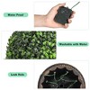 2 Pcs 12" Artificial Plant Topiary Ball - 3 of 4