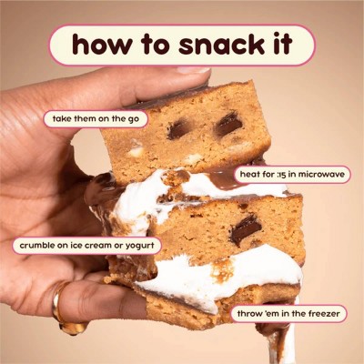 Prime Bites Smores Protein Brownie -19g Protein - 9.16oz/4ct