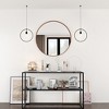 Hudson and Canal 9" Tall Concrete Pedestal Table Lamp Brass/Concrete: UL Listed, Industrial Style - 4 of 4