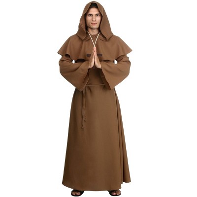 HalloweenCostumes.com Adult Brown Monk Robe Costume