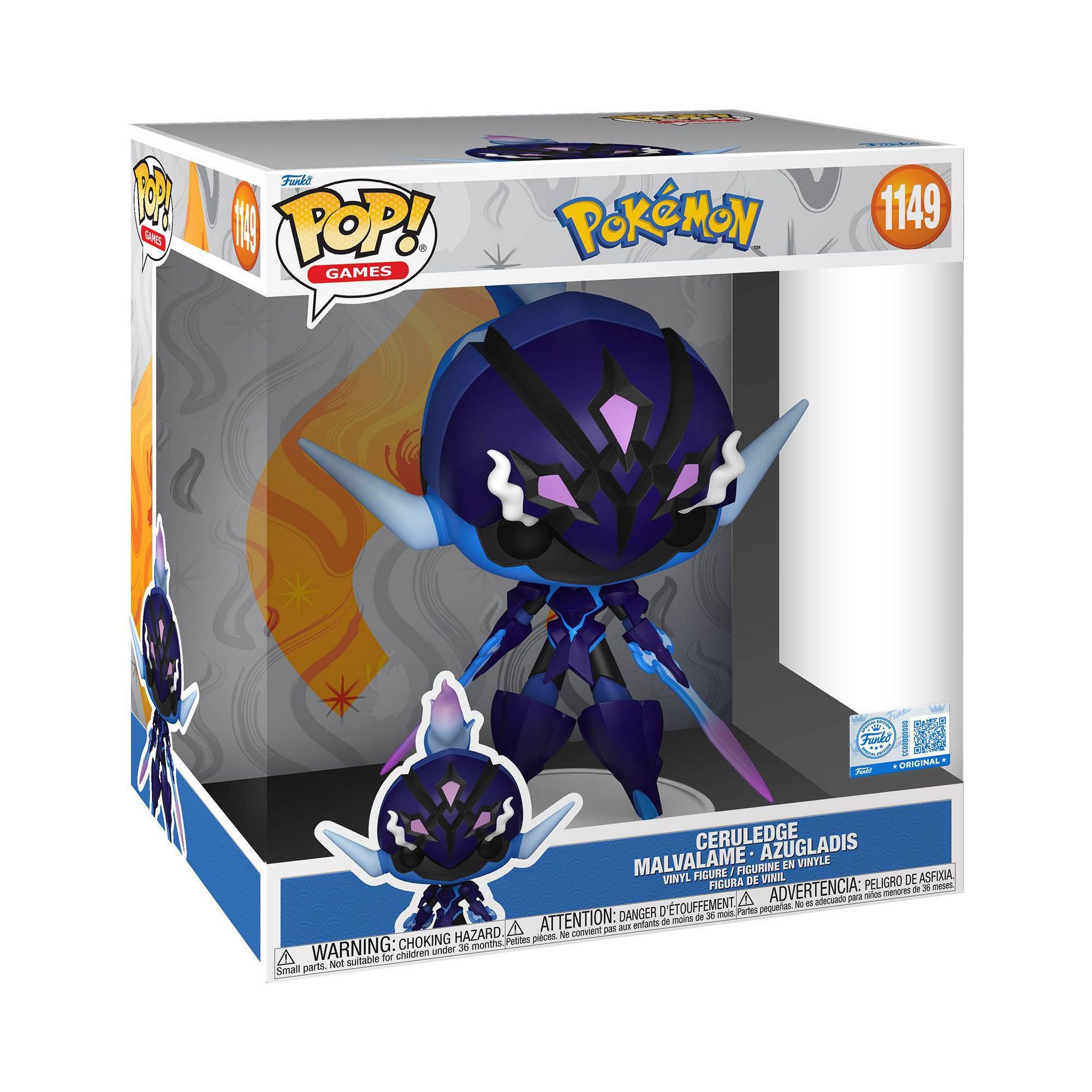 Funko POP! Games: Pokémon Special Edition Ceruledge Vinyl Figure #1149