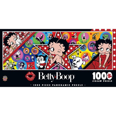 Masterpieces Inc Betty Boop 1000 Piece Panoramic Jigsaw Puzzle Target