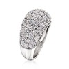 Ross-Simons 3.60 ct. t.w. CZ Dome Ring in Sterling Silver - 3 of 4