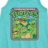 - Teenage Mutant Ninja Turtles - Retro Group Graphic Sleeveless Aline Dress - 2 of 3