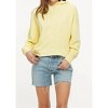 Women's Raw Hem Denim Short - SOCIALITE - 4 of 4