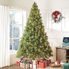 Home Imports Emporium Vail Traditional Artificial Christmas Prelit Tree, Green - 2 of 4