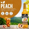 Syruvia Peach Syrup - 25.4 fl oz. Premium Flavoring Syrup For Coffee - 2 of 4