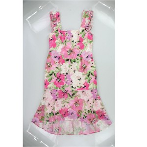 Adrianna Papell Womens Floral Mini Fit & Flare Dress - 1 of 2