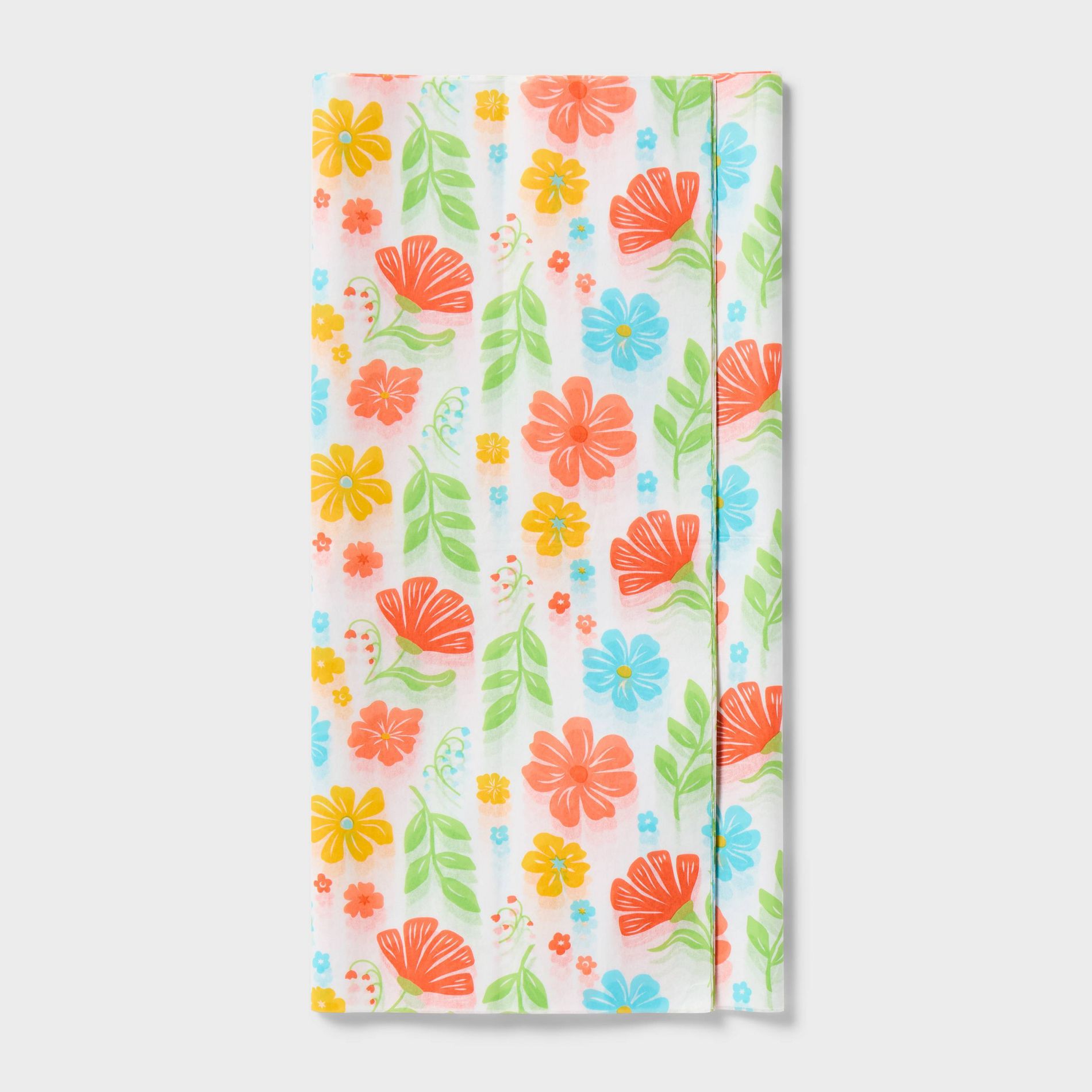 8ct Floral Tissue Paper Colorful - Spritz™