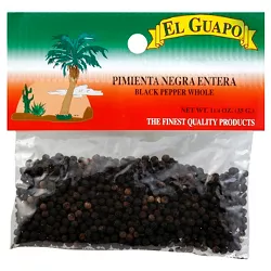 El Guapo Whole Black Pepper - 1.25oz