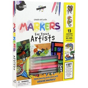 SpiceBox Petite Picasso Create Art With Markers For Young Artists 22386 - 1 of 1