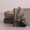 SOHI Women's Green Dragonfly Pendant Necklace - 4 of 4