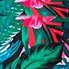 pink green floral
