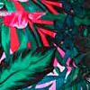 pink green floral