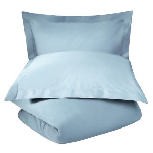 Cotton Blend 600 Thread Count Duvet Cover Set by Blue Nile Mills - 1 of 4