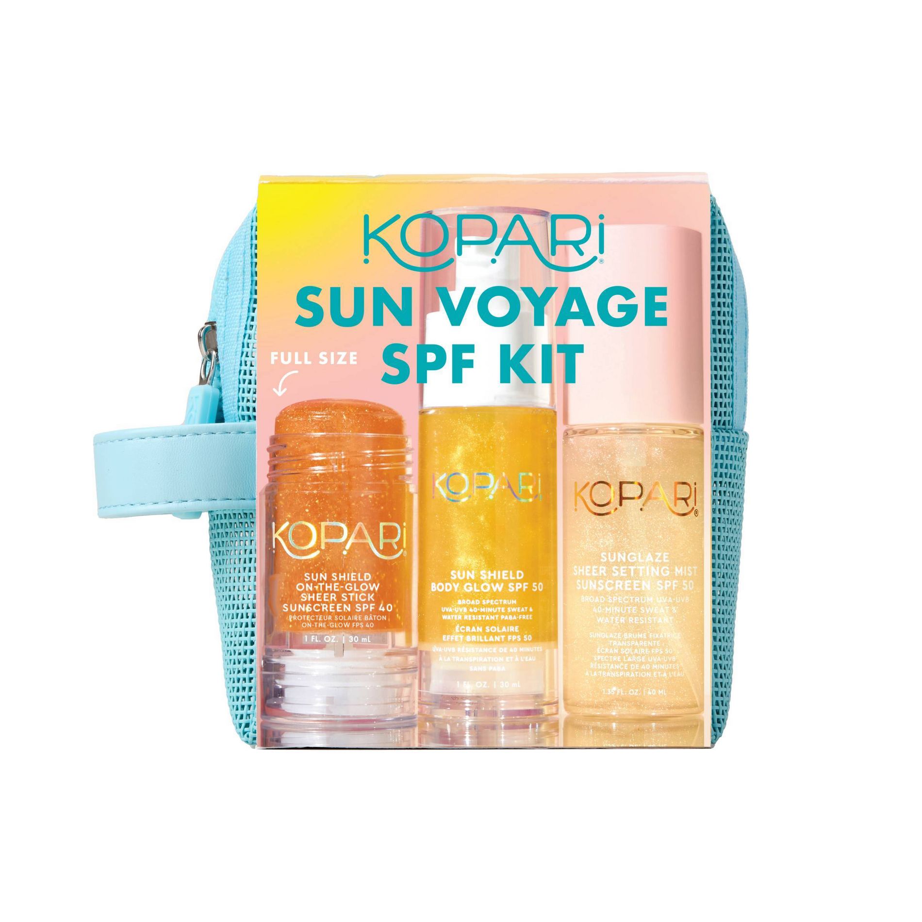 Kopari Sun Voyage Kit - 3.53oz/2ct - Ulta Beauty