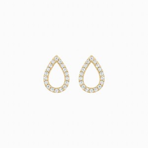 Bearfruit Jewelry Livia Teardrop Stud Earrings - 1 of 2