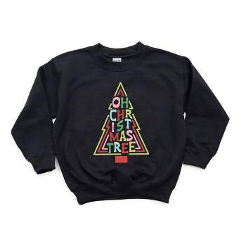 The Juniper Shop Oh Christmas Tree Colorful Youth Graphic Sweatshirt