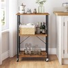 VASAGLE Kitchen Shelf on Wheels - 3 of 4