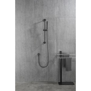 PAGED Wall Mounted Shower Head Rain Shower Head with Hand Shower, 12 Inch Shower Head and Tub Spout for Bathroom, Locker Room - 1 of 4