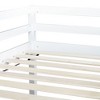 NicBex Twin Size Low Loft Bed with Slide & Ladder,Fun Kids Bunk Bed with Safety Rails & Rubber Wood Twin Loft Bed for Kids,Teens - 4 of 4