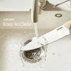 CAROTE 12PCS Knife set with Blade Guards,Granite Nonstick Ceramic Coating,Stainless Steel blade, Wooden Handle, Essential knife set,White - 4 of 4