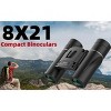 800X25 Binocular for Adults with BAK4 Prism Lens High Powered Mini Pocket Binoculars Telescope for Bird Watching, Hunting - 2 of 4