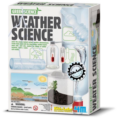 4m Kidslabs Weather Science Stem Kit Target