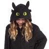 How To Train Your Dragon Union Suit Kids Toothless Costume One Piece Pajama - 4 of 4