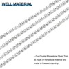 Unique Bargains Bags Clothing Decoration Crystal Rhinestone Sew on Close Claw Chain Trim - 3 of 4