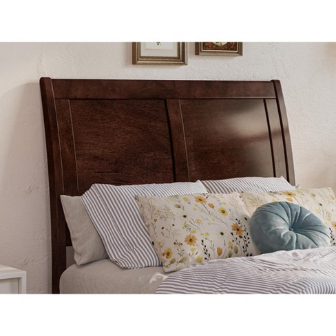 Atlantic Furniture Portland Twin Headboard with Turbo Charger in Walnut - image 1 of 4