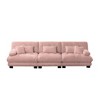 NicBex Couches for Living Room 2-Seater Sofa Cloud Couch Comfort Chenille Upholstered Sofa 2 Lumbar Pillows and 2 Throw Pillows for Bedroom - 3 of 4