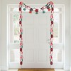Big Dot of Happiness Christmas Pajamas - 90 Chain Links and 30 Paper Tassels Decoration Kit - Holiday Plaid PJ Party Paper Chains Garland - 21 feet - 3 of 4