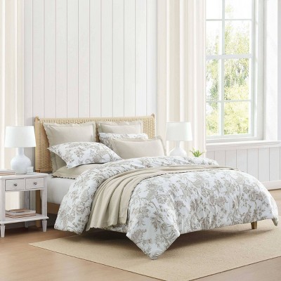Martha Stewart Avery Floral Gray King Comforter Set — фото 2