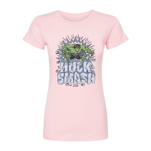 Women's - Marvel - Hulk Smash Fitted Graphic T-Shirt - 1 of 2