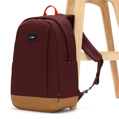 Pacsafe GO 25L Backpack, Garnet Red — фото 3