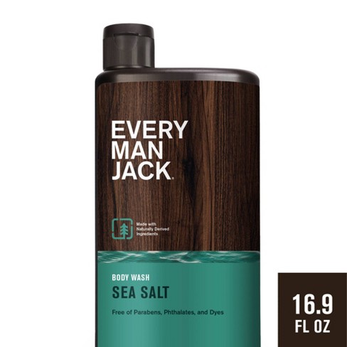 Every Man Jack Sea Salt Hydrating Men's Body Wash - 16.9 fl oz - image 1 of 4