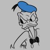 Girl's Disney Donald Outline T-Shirt - 2 of 4