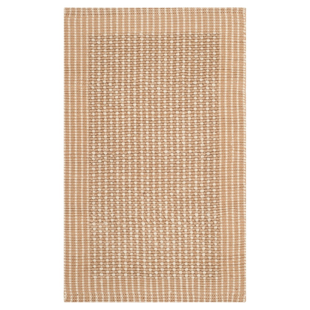 Turner Natural Fiber Accent Rug - Ivory / Beige (3'x5') - Safavieh